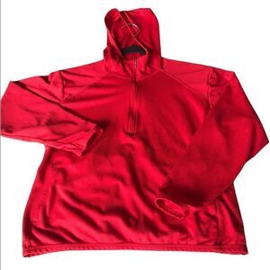 NIKE dry fit pullover red hoodie.